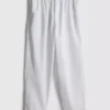 Pantalones de mezcla de lino
