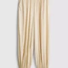 Pantalones de paracaídas de cintura alta
