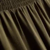 Pantalones de pierna ancha con cintura elástica