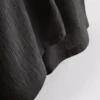 Pantalones de pierna ancha con efecto arrugado