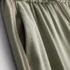 Pantalones de pierna ancha con raya lateral