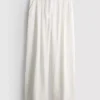 Pantalones de pierna ancha con textura