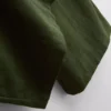 Pantalones de pierna ancha de mezcla de algodón