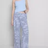 Pantalones de pijama de algodón a cuadros