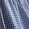 Pantalones de pijama de algodón a cuadros
