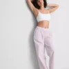 Pantalones de Pijama de corte recto a rayas, ideales para estar por casa
