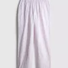 Pantalones de Pijama de corte recto a rayas, ideales para estar por casa