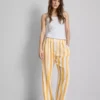 Pantalones de Pijama de corte recto con volantes, ideales para relajarse