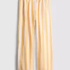 Pantalones de Pijama de corte recto con volantes, ideales para relajarse