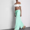 Pantalones de playa estampados de corte ancho