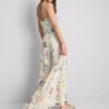 Pantalones de playa estampados de corte ancho