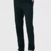 Pantalones de sarga de corte recto