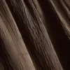 Pantalones de satén con textura y corte recto