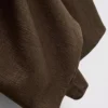 Pantalones de satén con textura y corte recto