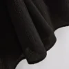Pantalones de satén con textura y corte recto