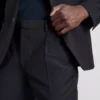 Pantalones de traje clásicos de corte regular