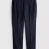 Pantalones de traje clásicos de corte regular