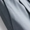Pantalones de traje de corte entallado con textura dobby