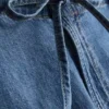 Pantalones de vaquero de pierna ancha con alto contenido en algodón de Paula Echevarría