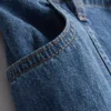 Pantalones de vaquero de pierna ancha con alto contenido en algodón de Paula Echevarría