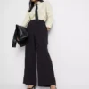 Pantalones elegantes de pierna ancha