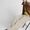 Pantalones elegantes de pierna ancha