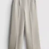 Pantalones elegantes de pierna ancha
