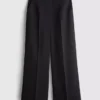 Pantalones elegantes de pierna ancha