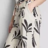 Pantalones estampados de pierna ancha