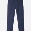 Pantalones formales de sarga de corte entallado