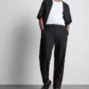 Pantalones holgados de mezcla de lino «The Edit»