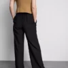 Pantalones palazzo con detalle de lazo
