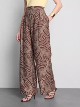 Pantalones palazzo estampados