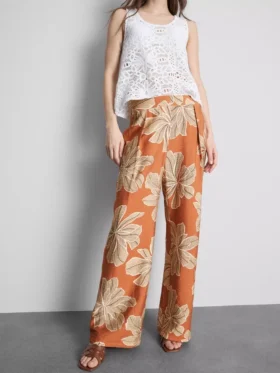 Pantalones palazzo estampados