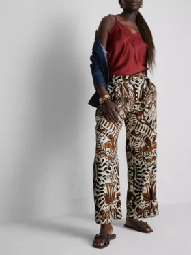 Pantalones palazzo estampados