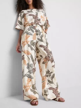 Pantalones palazzo estampados