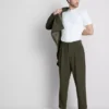 Pantalones plisados «The Edit»