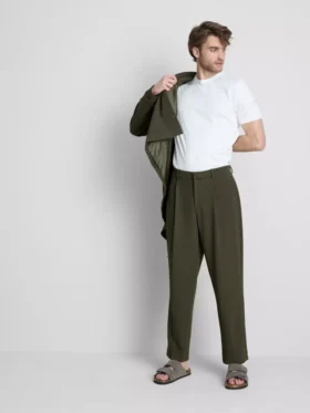 Pantalones plisados «The Edit»