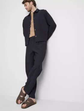 Pantalones plisados «The Edit»