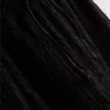 Pantalones rectos arrugados con cordón
