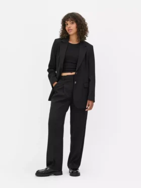Pantalones rectos Lila