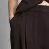 Pantalones rectos Lila
