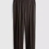 Pantalones rectos Lila