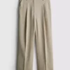 Pantalones rectos Lila