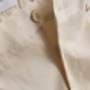 Pantalones «The Edit» de corte ajustado con acabado aterciopelado