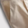 Pantalones «The Edit» de corte ajustado con acabado aterciopelado