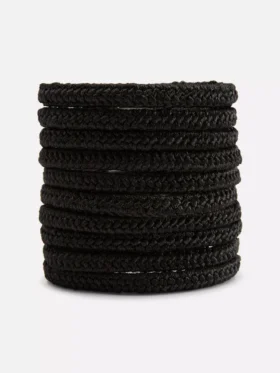 Paquete de 10 gomas para el pelo gruesas