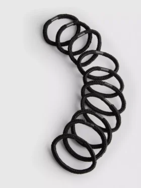 Paquete de 10 gomas para el pelo gruesas