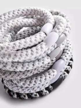 Paquete de 10 gomas para el pelo gruesas