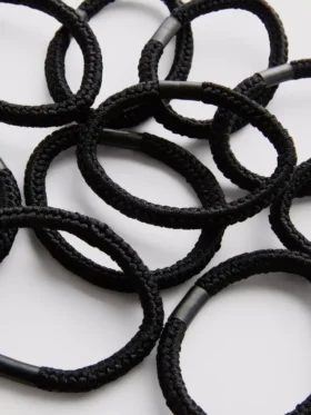 Paquete de 10 gomas para el pelo gruesas